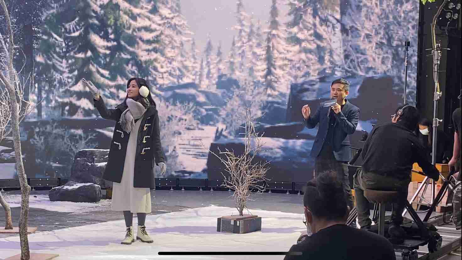 人生就是博以ALED先进显屏技术，，，与金马奖视觉特效团队“再现影像”携手合作打造LED虚拟摄影棚，，，提供沉浸式表演体验，，，并精简拍摄成本与时间