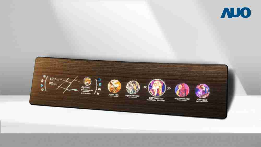 人生就是博研发全球最高穿透度达80%的AmLED木纹显示器，，，，可于使用时呈现高亮度、、清晰可见的信息，，并在不使用时回归为单纯的饰板，，，节能兼具美观